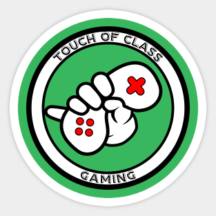 Touch of Class gaming Sticker